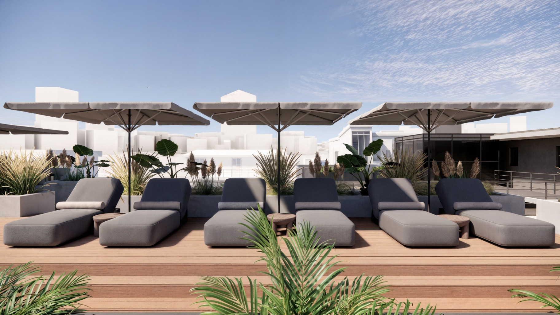 JKP Artemis — Rooftop sundeck